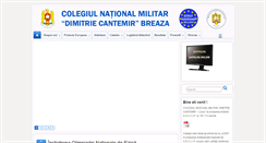 Desktop Screenshot of cantemircml.ro